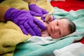 Newborn Baby Vitals Royalty Free Stock Photo